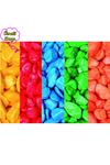 REF-191 Gökkuşağı Fanus Çakılı 10 mm 350 gr 30 lu Paket