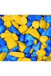 REF-180 Sarı Lacivert Fanus Çakılı 350g (15 li Paket)