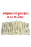 Gardenmix 4,5-5g Sütlü Burgu Stick 100 lü Paket