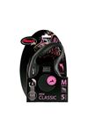 Flexi New Classsic 5M Şerit M Siyah