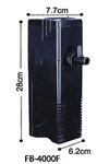 Dophin FB4000 İç Filtre 600l/h