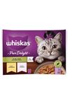 Whiskas Pouch Kedi Tavuklu Somonlu Dilimli Seçenekleri (4 lü Paket)