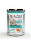 LaVital Tahılsız yetişkin  Yaş Kedi Maması(Adult) Ezme Somonlu 400Gr