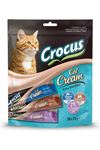 Crocus Çoklu Somon Karides & Karides & Yengeç Krema  Kedi Ödülü 4*15 Gr