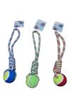 Cans BRC-2 Tenis Toplu Tutamaçlı Halat Oyuncak 35 cm
