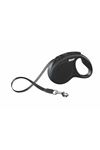 Flexi New Classic 5 m Şerit Tasma S Siyah