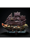 G106 Yosunlu Yelkenli Gemi 44x35 cm