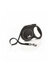 Flexi Black Design 5 m Şerit Tasma M Siyah
